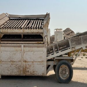 extec turbotrak mobile screen on tyre
