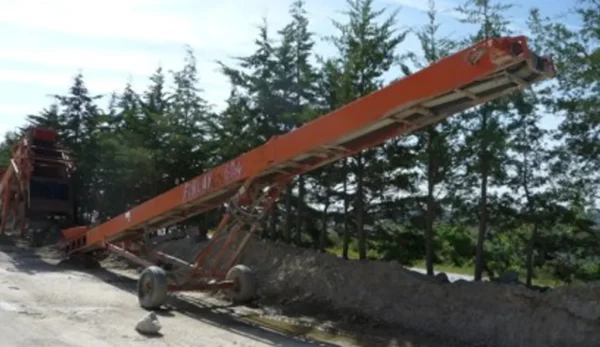 terex finlay 524 mobile stockpile conveyor 1
