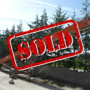 terex finlay 524 mobile stockpile conveyor